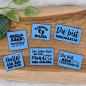 Preview: Kunstlederlabel "Kind Baby Liebe"